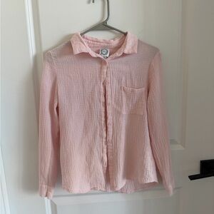 Light Pink Button-Up Shirt